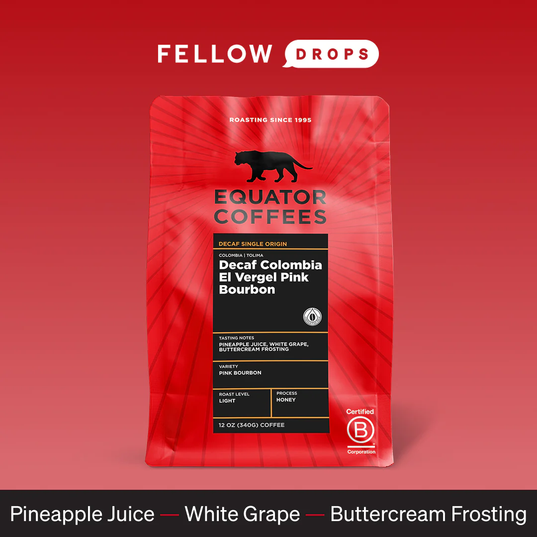 Decaf Colombia El Vergel Pink Bourbon