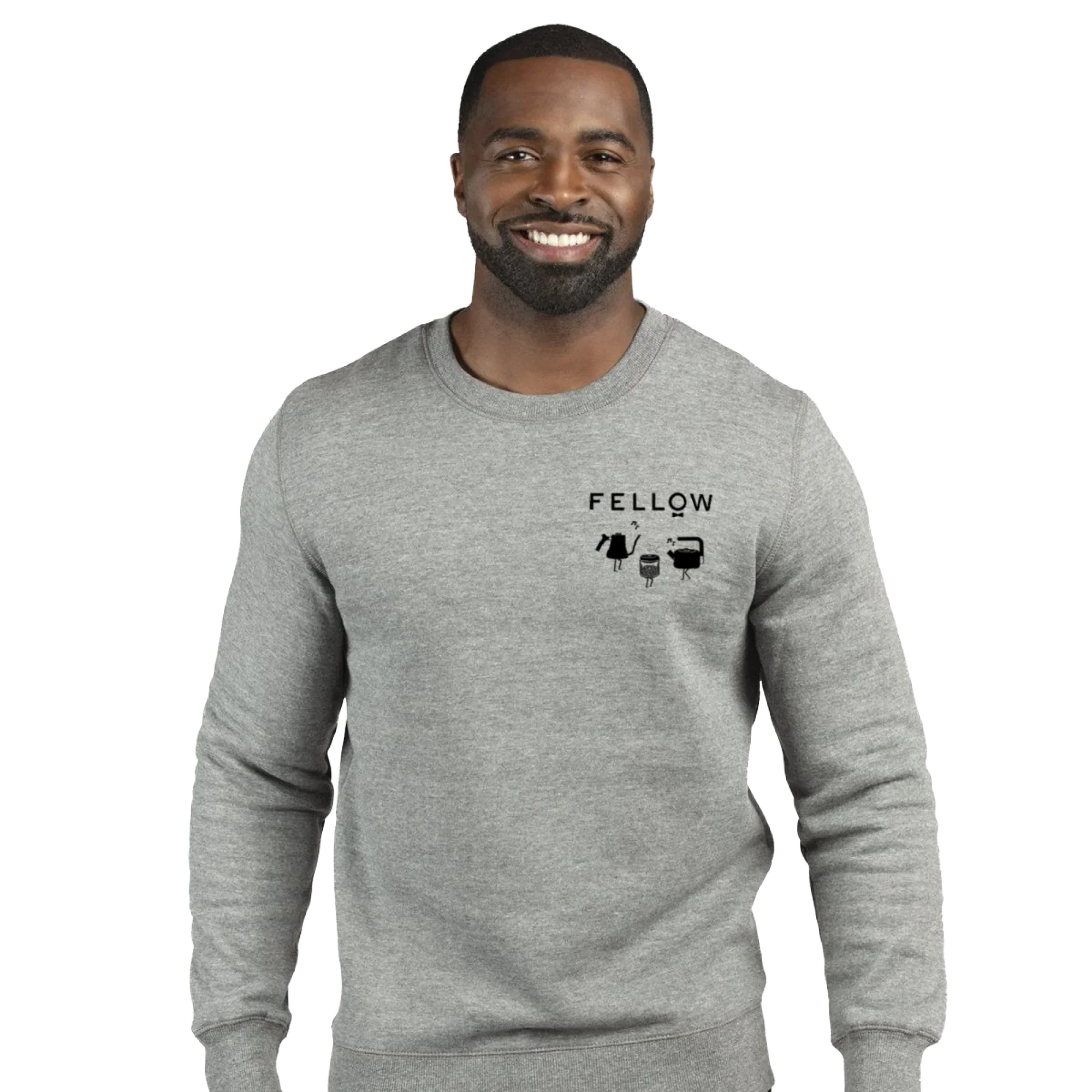 Fellow Logo Grey Crew